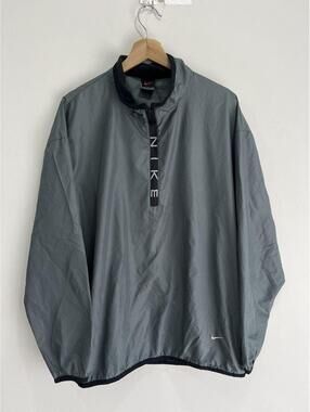 Vintage Nike Pullover Zip Windbreaker Jacket Spellout